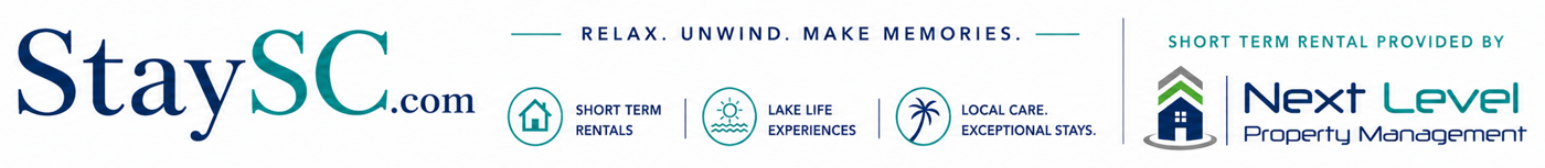StaySC.com — Relax. Unwind. Make memories. Short term rentals provided by Next Level Property Management